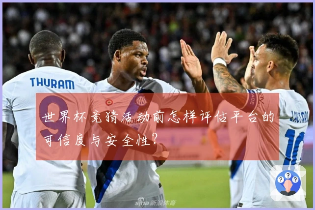 世界杯竞猜活动前怎样评估平台的可信度与安全性?